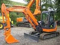Мини-экскаватор Hitachi ZX60 USB-3  