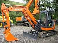 Мини-экскаватор Hitachi ZX60 USB-3  