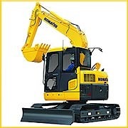 Компактный гидравлический экскаватор Komatsu PC78US-8  
