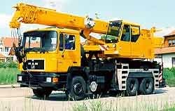 Подвижные грузоподъемные краны Liebherr  