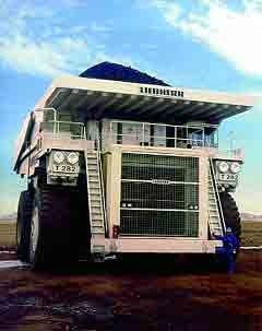 Крупнотоннажный самосвал от Liebherr  