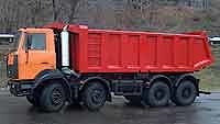 Самосвал МЗКТ-65151 (8х4) - очередное обновление известной машины  