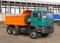 Самосвал MAN TGA 6x6 с кузовом МАЗ-MAN  