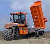 Гусеничный самосвал Track Trike: самосвал, который не ждет хорошей погоды  