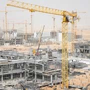 Краны Manitowoc на строительстве саудовского женского университета  