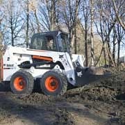 Ковш Bobcat для погрузки валунов  