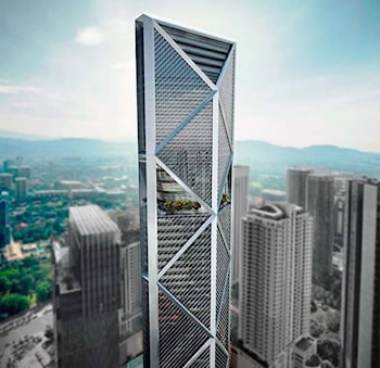 Платформы Scanclimber Kosmos SC4000 в строительстве IB Tower