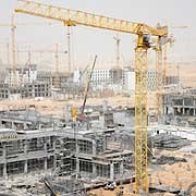 Краны Manitowoc на строительстве саудовского женского университета  