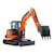 Экскаватор Kubota KX057-4