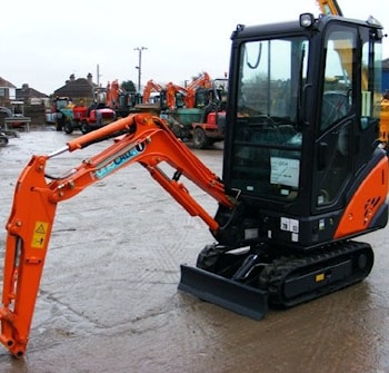 Эффективный мини-экскаватор Hitachi ZX14-3  