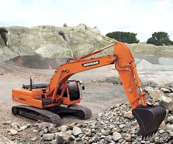 Экскаватор Doosan DX225LC максимизирует производительность  