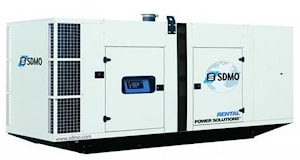 SDMO: генераторы серии RENTAL POWER SOLUTION  