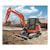 Компактный экскаватор Kubota U55